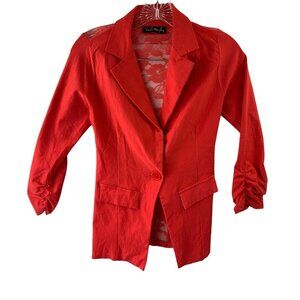 French Atmosphere Women's Blazer Top